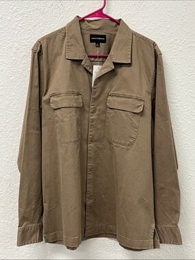 Lucky Brand Rancher Stretch Cotton Sateen Shirt Jacket
#1209